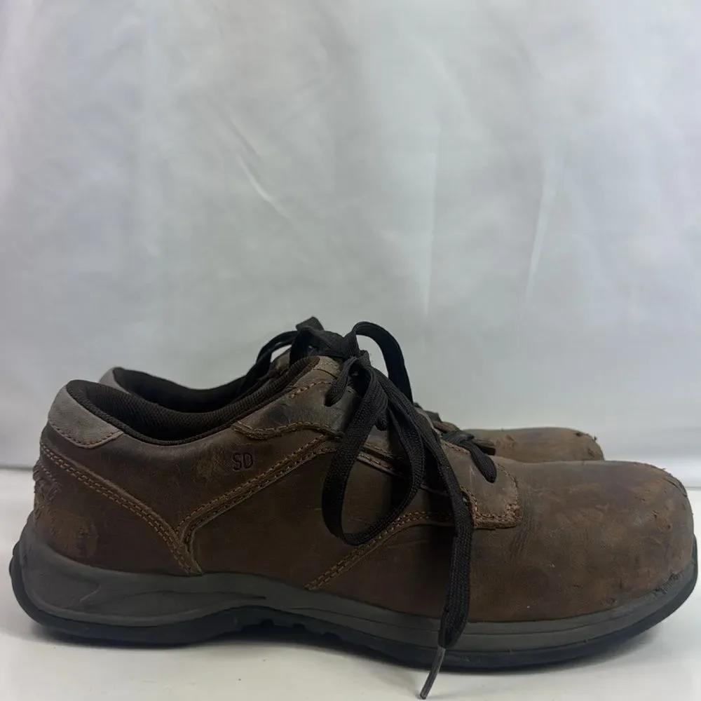 Red Wing 6708 Brown Leather Comfort Pro Safety Toe‎ Mens Work Shoes